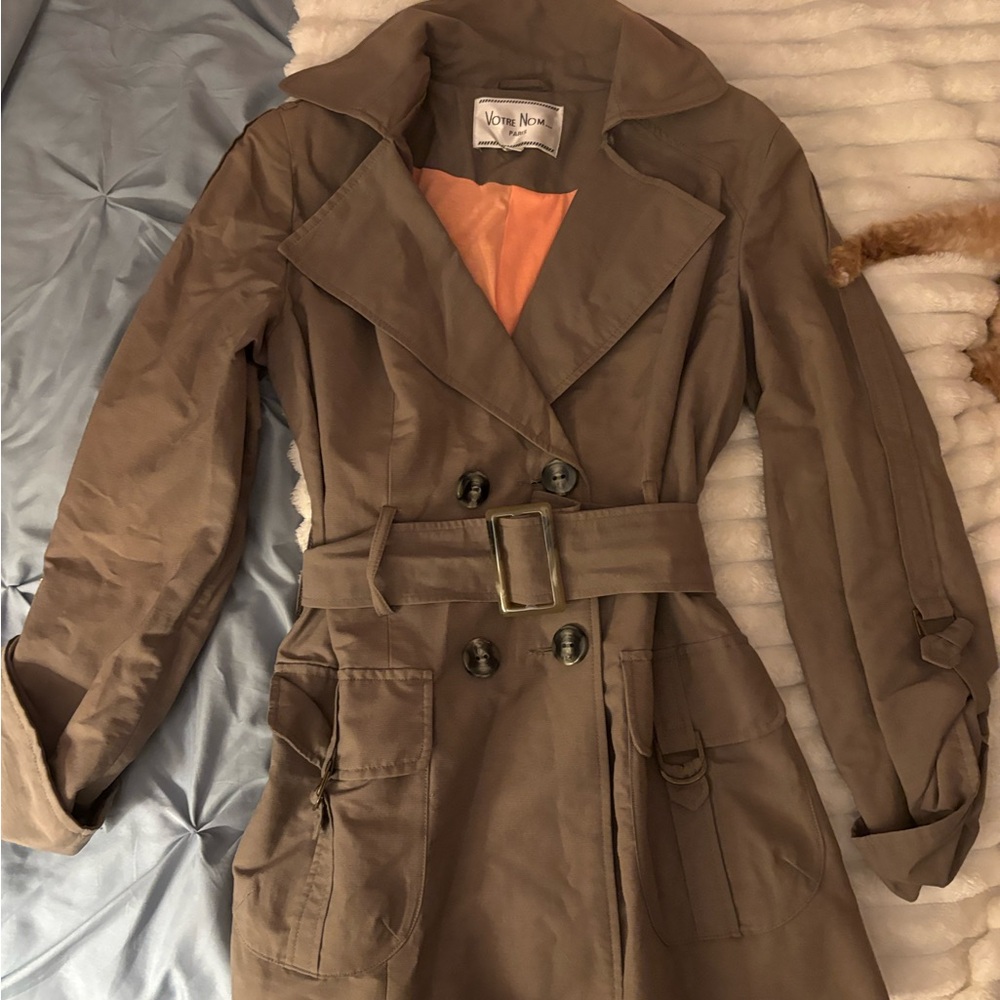 Vero Moda Tan Trench Coat